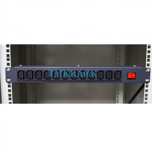 Thanh nguồn PDU 12 cổng C13 19inch TMK RACK: Giải pháp cấp nguồn hiệu quả cho tủ rack